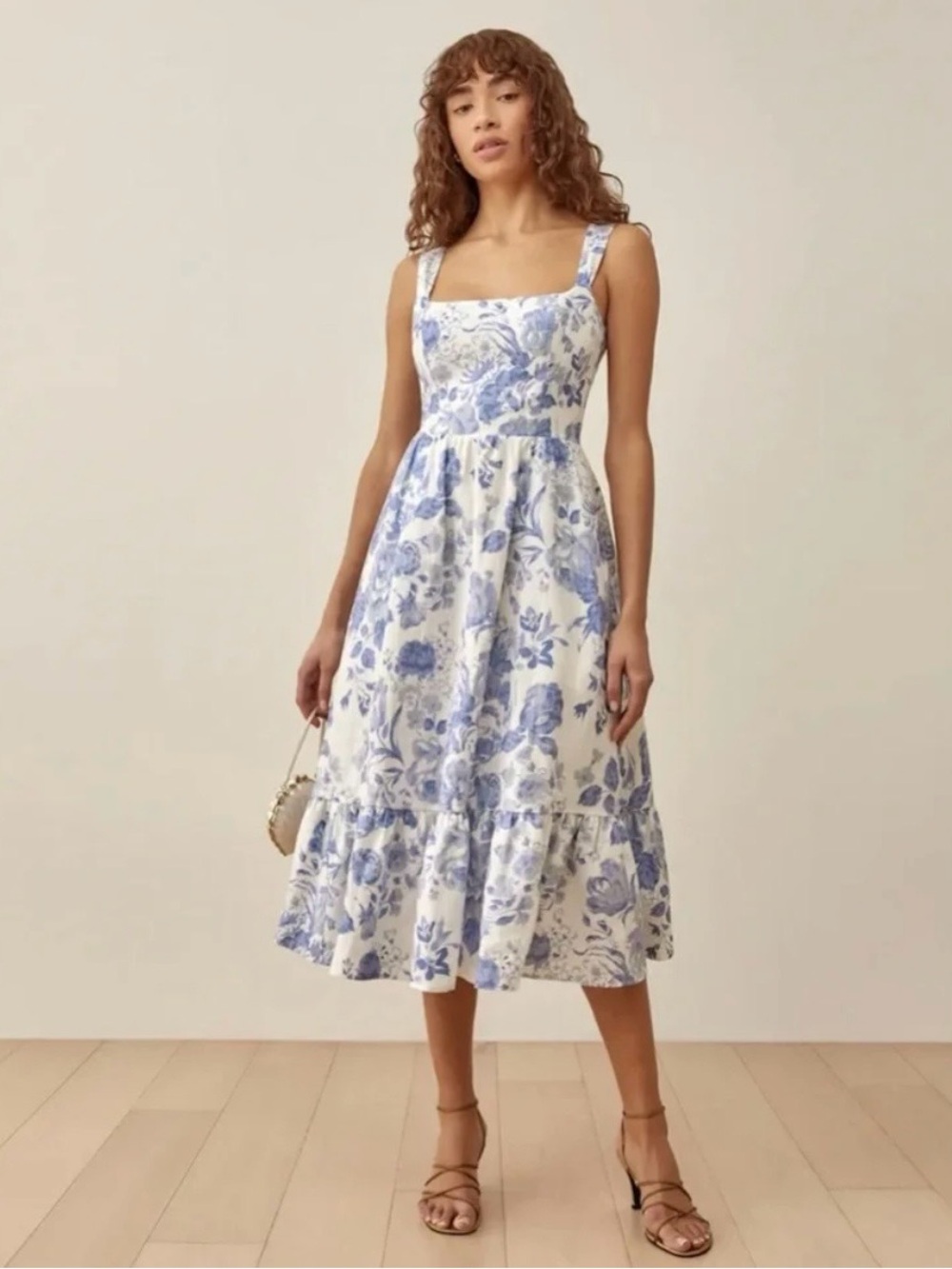Reformation Bucatini Linen Dress